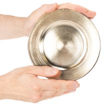 Artikel Teller Dekoration klein rund glänzend 17cm 6St