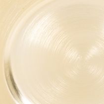 Artikel Teller Dekoration klein rund glänzend 17cm 6St
