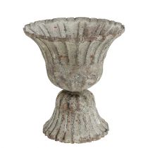 Artikel Pokal Grau Antik Optik Ø12cm H13,5cm