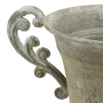Antik Pokal Grau Ø14,5cm H21cm