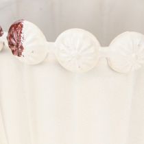 Artikel Kleine dekorative Pokalvase aus Metall im Vintage-Stil