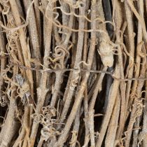 Artikel Dekokranz Zweige Rattan Weiß gewaschen für kreative Gestaltung 50cm