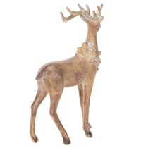 Artikel Dekofigur Hirsch mit Geweih zum Aufstellen Weihnachtsdeko 28cm