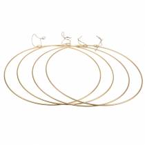 Artikel Deko Ring zum Hängen Gold Ø35cm 4St