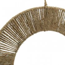 Artikel Dekoring Hängend Boho Stil Natur Silber Ø39,5cm