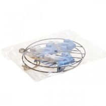 Artikel Deko Metallring zum Aufhängen Segelboote / Anker Ø18cm 2 St