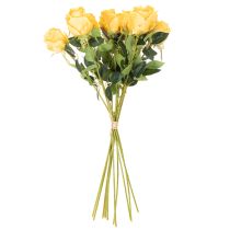 Artikel Künstliche Rose mit langem Stiel Kunstblume 62cm 12St