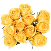Artikel Künstliche Rose mit langem Stiel Kunstblume 62cm 12St