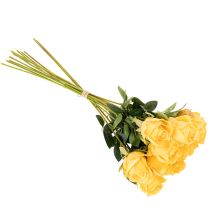 Artikel Künstliche Rose mit langem Stiel Kunstblume 62cm 12St