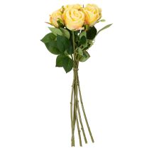 Artikel Rosenstrauß Blumenarrangement für elegante Dekoration im Wohnbereich 44cm 6St
