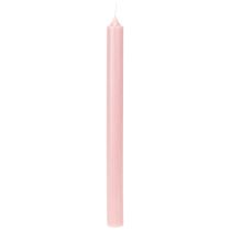 Artikel Rustic Kerzen Stabkerzen durchgefärbt Rosa 350/28mm 4 St