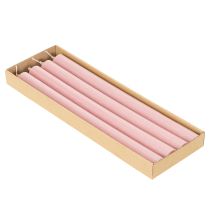 Artikel Rustic Kerzen Stabkerzen durchgefärbt Rosa 350/28mm 4 St