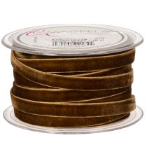 Artikel Dekoband Samt schmal Samtband auf Rolle 10mm 20m