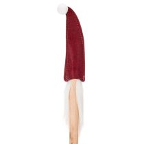 Artikel Weihnachtswichtel Deko Stecker Nikolaus mit Filzmütze 58cm 6St