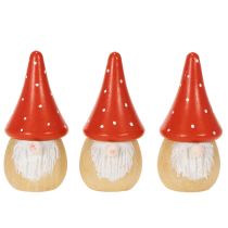 Artikel Mini Wichtel Figur Fliegenpilz Tischdekoration 10cm 6St