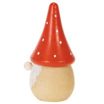 Artikel Mini Wichtel Figur Fliegenpilz Tischdekoration 10cm 6St