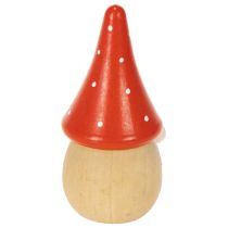 Artikel Mini Wichtel Figur Fliegenpilz Tischdekoration 10cm 6St