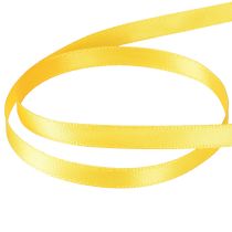 Artikel Satinband Geschenkband Gelb Schmales Dekoband 6mm 50m
