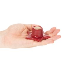 Artikel Sternförmiger Kerzenhalter für Stabkerzen Advent und Weihnachten 8cm 2St