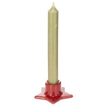 Artikel Sternförmiger Kerzenhalter für Stabkerzen Advent und Weihnachten 8cm 2St