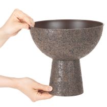 Artikel Pflanzschale auf Fuß rund Moderner Übertopf 25cm