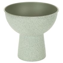Artikel Pflanzschale auf hohem Fuß modern rund 18cm