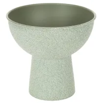 Artikel Pflanzschale auf hohem Fuß modern rund 18cm