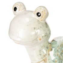 Artikel Schildkröte Keramikfigur als Blickfang im Wohnbereich dekorative Figur 22cm