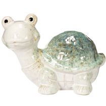 Artikel Schildkröte Keramikfigur als Blickfang im Wohnbereich dekorative Figur 22cm