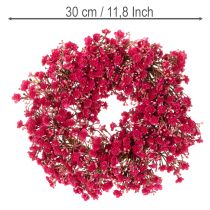 Artikel Blumenkranz Schleierkraut künstlich Dekoration 30cm