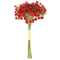 Artikel Kunst Schleierkraut rot Bouquet als Blumendeko 30cm 10St