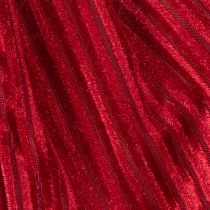 Artikel Stoffschleife Rot Samtschleifen Cord zum Aufhängen für Weihnachtsdeko 24cm 2St