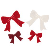 Artikel Dekoschleife Mix Streudeko Weihnachten und Basteln 5cm 48St