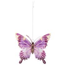 Artikel Schmetterling Anhänger Dekoration Wohnräume kunstvoll gestalten 8cm 5St