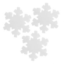 Schneeflocke Weiß 7cm 8St