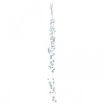 Artikel Schneeballgirlande Wintergirlande Schneeflocken Weiß 72cm