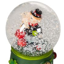 Artikel Glücksbringer Schneekugel mit Schornsteinfeger Figur 4cm 3St