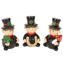 Artikel Glücksbringer Schornsteinfeger Figur zum Kleben 5cm 6St