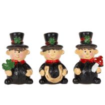 Artikel Glücksbringer Schornsteinfeger Figur zum Kleben 5cm 6St