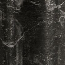 Artikel Schwarze Kerzen durchgefärbt Stumpenkerzen 85×150mm 2 St