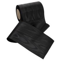 Artikel Schwarzes Kranzband 125mm 25m - Elegantes Trauerband für Floristik und Dekoration, Schleifenband aus Acetat