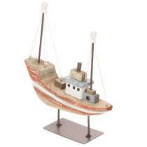 Artikel Dekoschiff Holzboot Schiffsmodell für Fensterbank 20cm