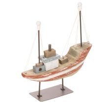 Artikel Dekoschiff Holzboot Schiffsmodell für Fensterbank 20cm