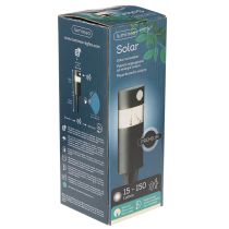 Artikel Solarleuchte Gartenlampe mit Bewegungsmelder LED 34 cm