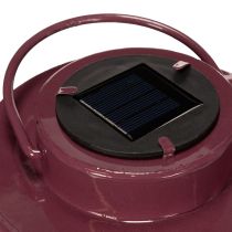 Artikel Laterne Blattmotiv Solarbetrieben für stimmungsvolle Außenbereichsbeleuchtung 25cm