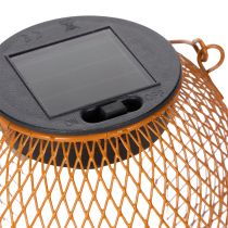 Artikel Solarlaterne LED für stimmungsvolle Gartenbeleuchtung im attraktiven Metall Design 12cm