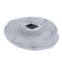 Artikel Lampion LED mit Solar 20cm Weiß