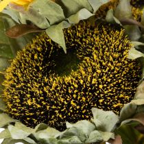 Artikel Sonnenblume künstlich mit realistischen Blättern und Blüten 58cm 3St