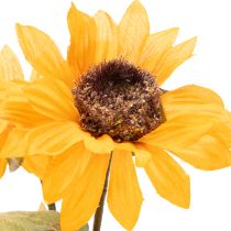Artikel Sonnenblume Kunstblume Naturgetreue Dekoration 72cm 2St