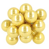 Artikel Mini Weihnachtskugeln am Draht Spiegelbeeren glänzend 20mm 140St